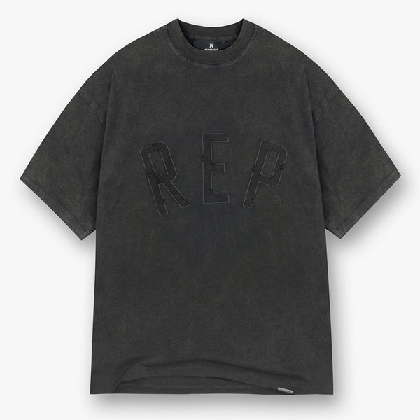 REPRESENT Rep Appliqué CottonJersey TShirt