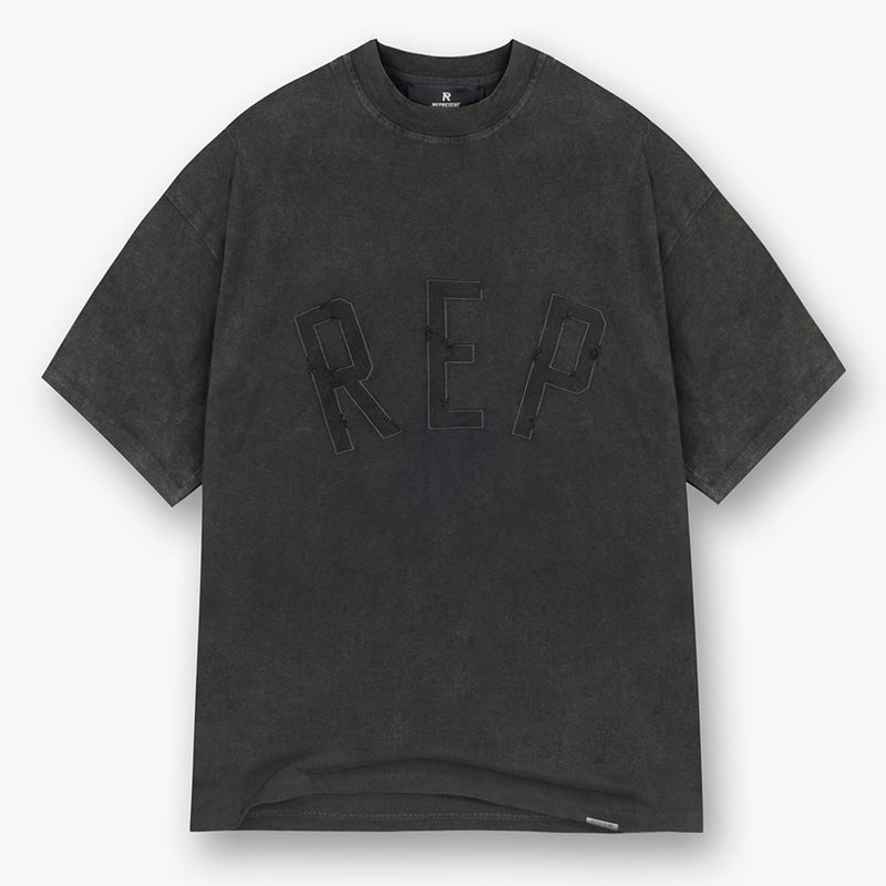 REPRESENT Rep Appliqué CottonJersey TShirt