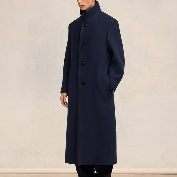 AMI Wool Longline Coat