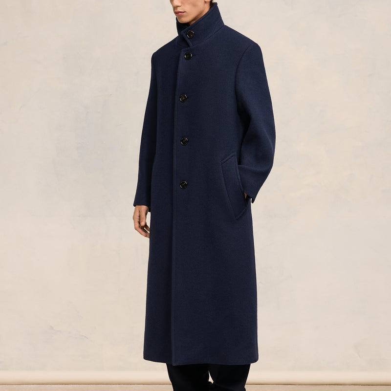 AMI Wool Longline Coat