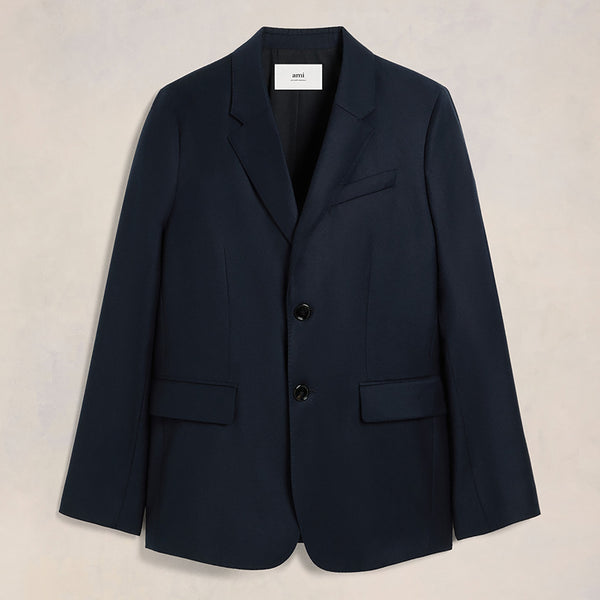 AMI Two Buttons Wool Blazer Jacket