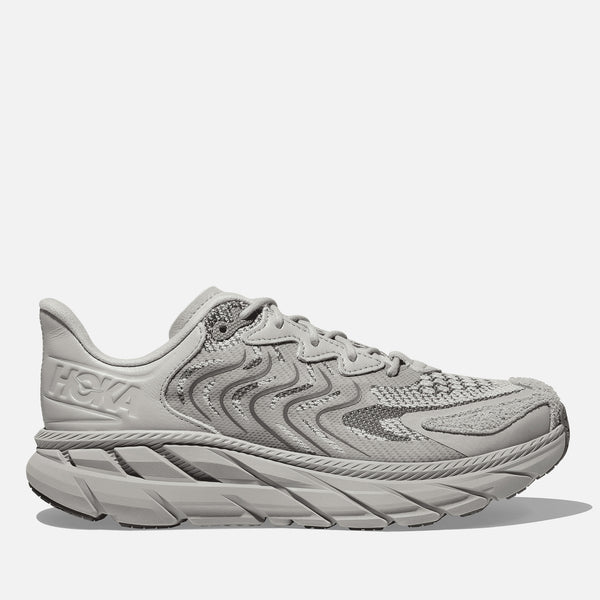 Hoka One One Women's Clifton Ls Leather and Knit Trainers