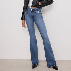 Good American Good Legs Flared Jeans