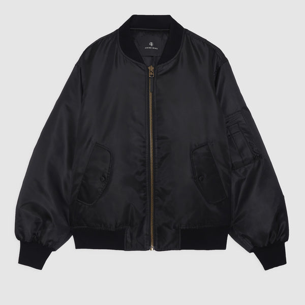 Anine Bing Leon Shell Bomber Jacket