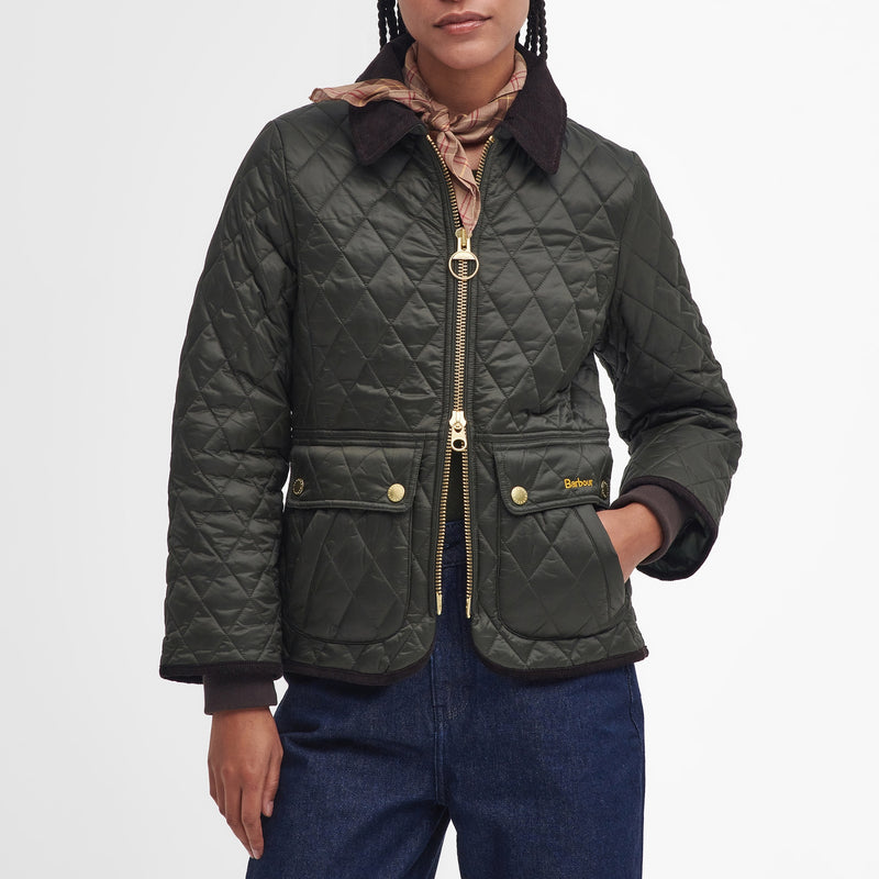 Barbour Fitted Beadnell Quilted Shell Jacket