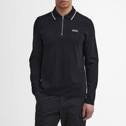 Barbour International Hampstead Cotton Long Sleeved Polo Shirt