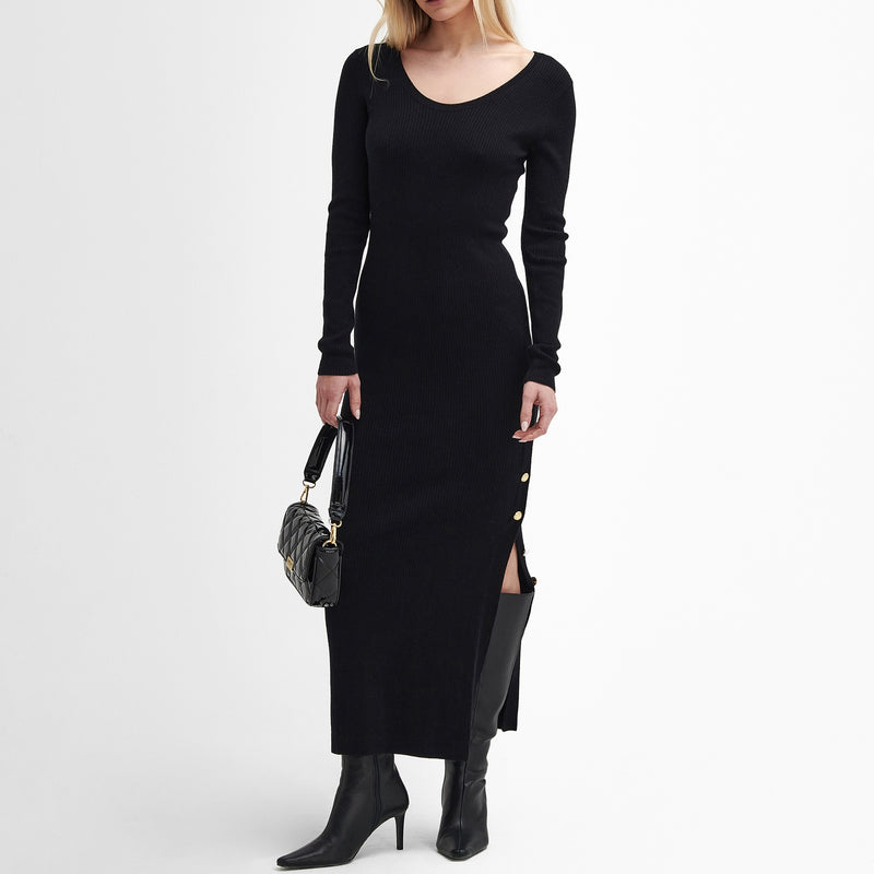 Barbour International Laia Knitted Midi Dress