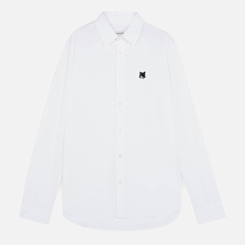 Maison Kitsuné Bold Fox Head CottonPoplin Shirt