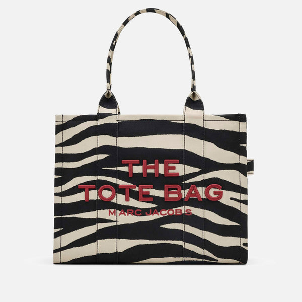 Marc Jacobs The Zebra Canvas Large Tote Bag