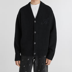 Axel Arigato Ash Signature Wool Knit Cardigan