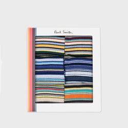 PS Paul Smith Men's 6 Pack Socks Multi Stripe