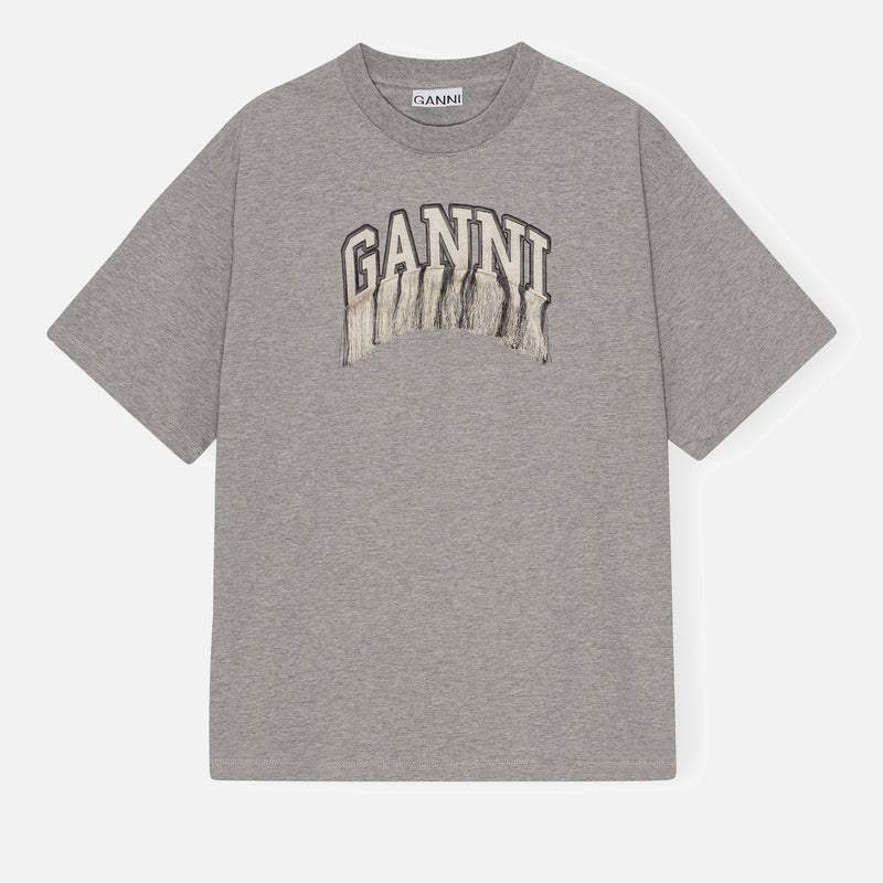 Ganni Heavy Organic CottonJersey Tshirt