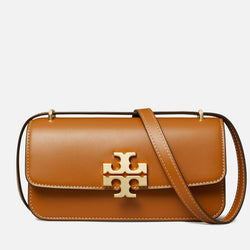 Tory Burch Women's Eleanor E/W Small Convertible Shoulder Bag Whiskey One Size