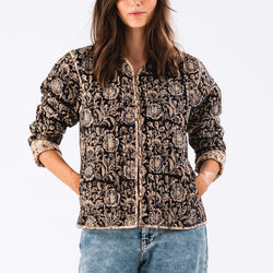 Lollys Laundry Betty Floral Quilted Cotton Jacket