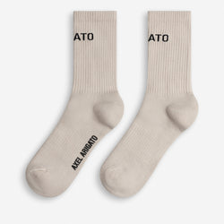 Axel Arigato Women's Arigato Logo Tube Socks Pale Beige