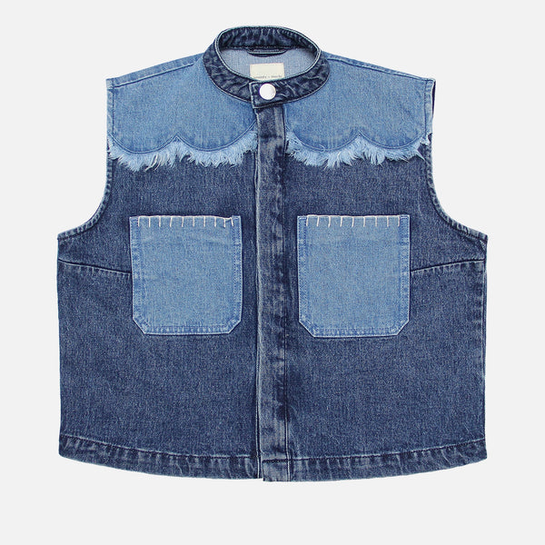 Seventy + Mochi Ari Denim Waistcoat