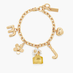 Marc Jacobs Women's Daisy Charm Bracelet Gold/Yellow