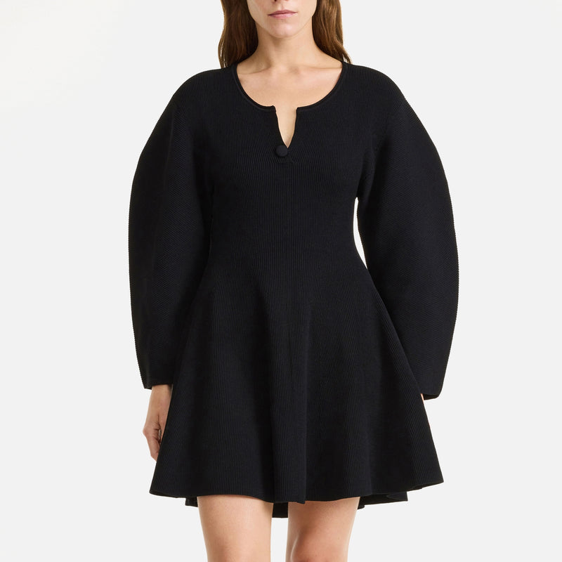 By Malene Birger Francesca RibbedKnit Mini Dress