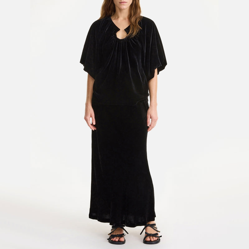 By Malene Birger Rosae Velvet Maxi Dress