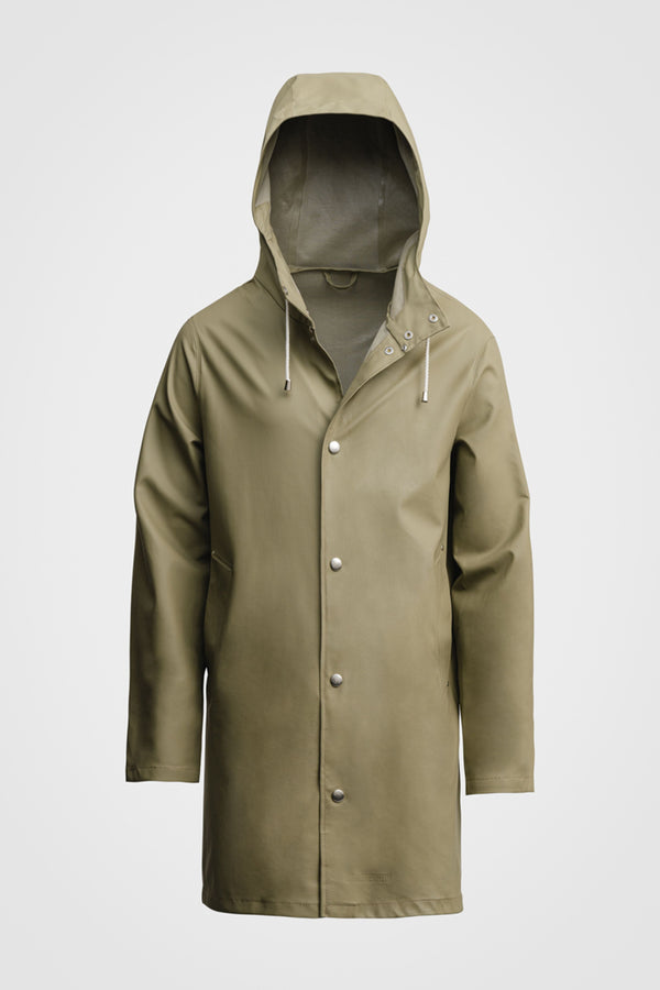 Stutterheim Stockholm Lightweight Raincoat Aloe