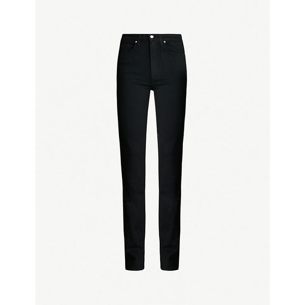  Paige Hoxton straight high-rise jeans