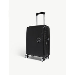 American Tourister Soundbox expandable four-wheel cabin suitcase 55cm