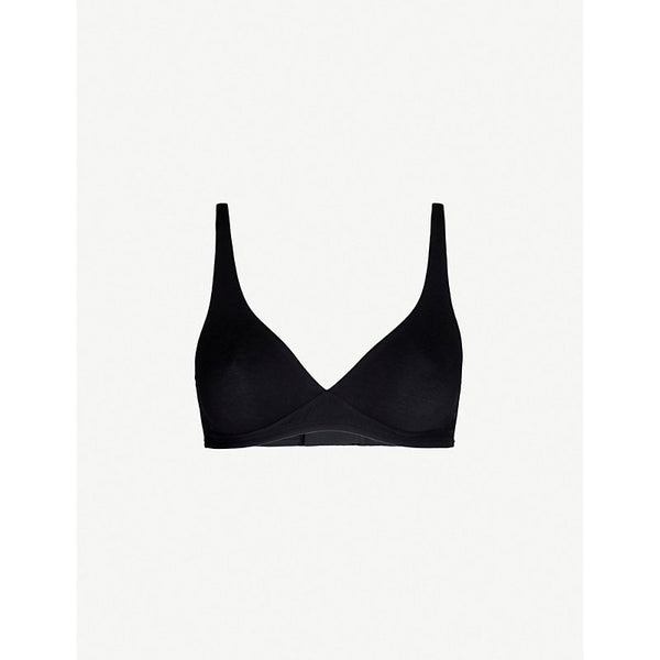  Hanro Sensation soft cup stretch-cotton bra