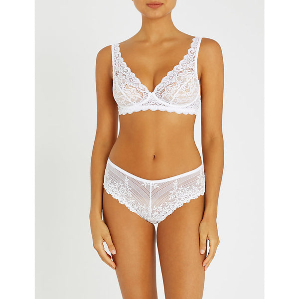  Hanro Moments lace soft-cup bra