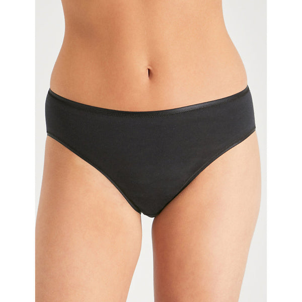 Hanro Seamless Midi cotton-jersey briefs