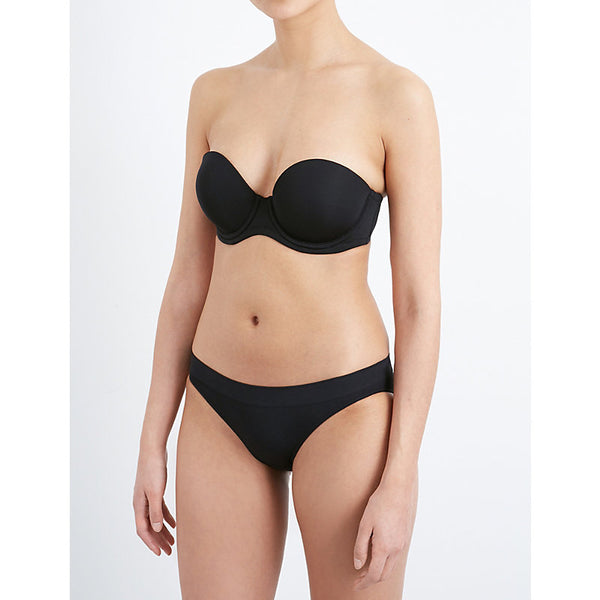  Wacoal Red Carpet jersey underwired strapless bra