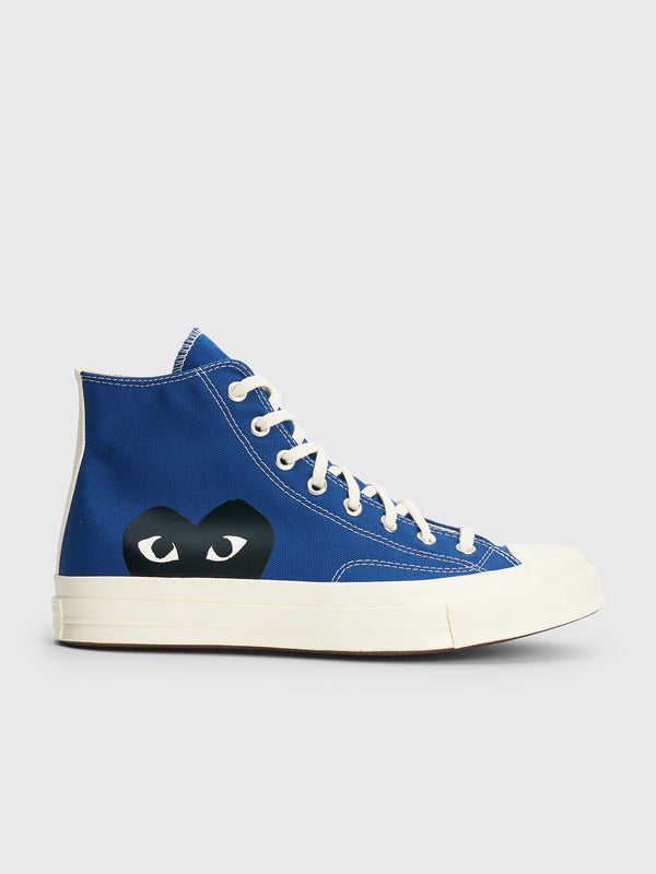 Comme des Garçons Play x Converse Chuck 70 Hi Blue - Sneakers