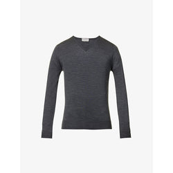  John Smedley Blenheim V-neck wool jumper