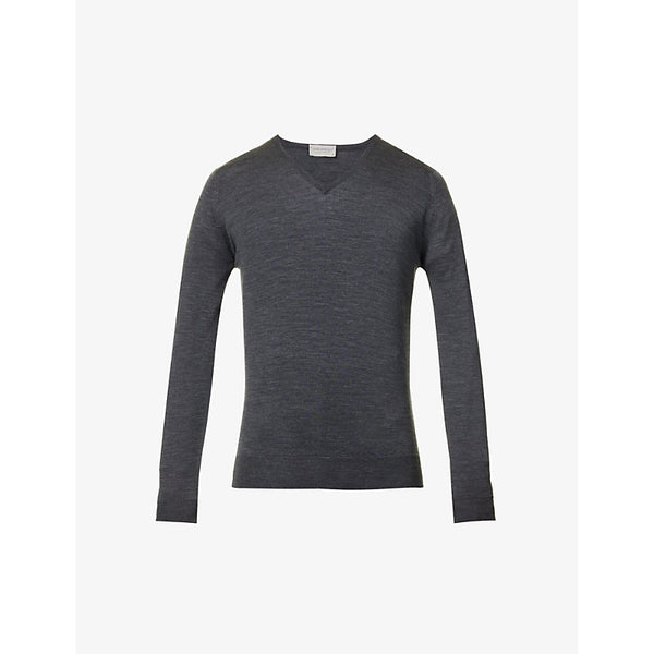  John Smedley Blenheim V-neck wool jumper