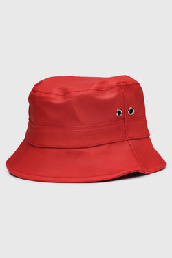 Stutterheim Beckholmen Bucket Hat Red