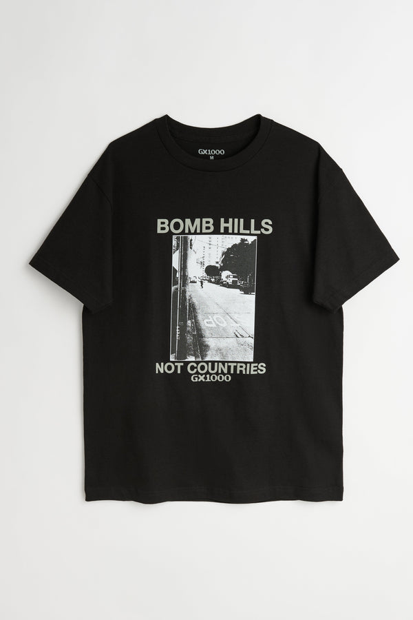 GX1000 Bomb Hills Tee Black  Grey