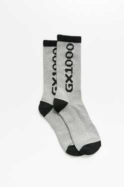 GX1000 Logo Socks Grey