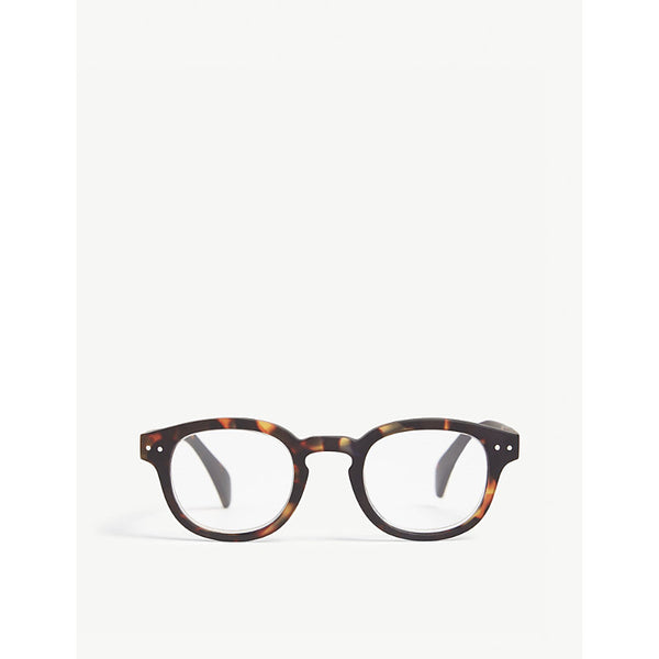  Izipizi #C Tortoiseshell round-frame reading glasses +2