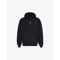 247 By Represent Brand-print kangaroo-pocket cotton-jersey hoody