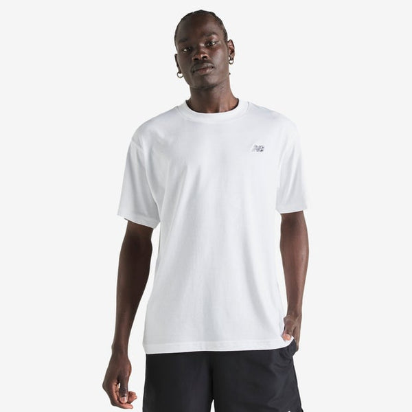 New Balance Essentials T Shirts Cotton Jersey White