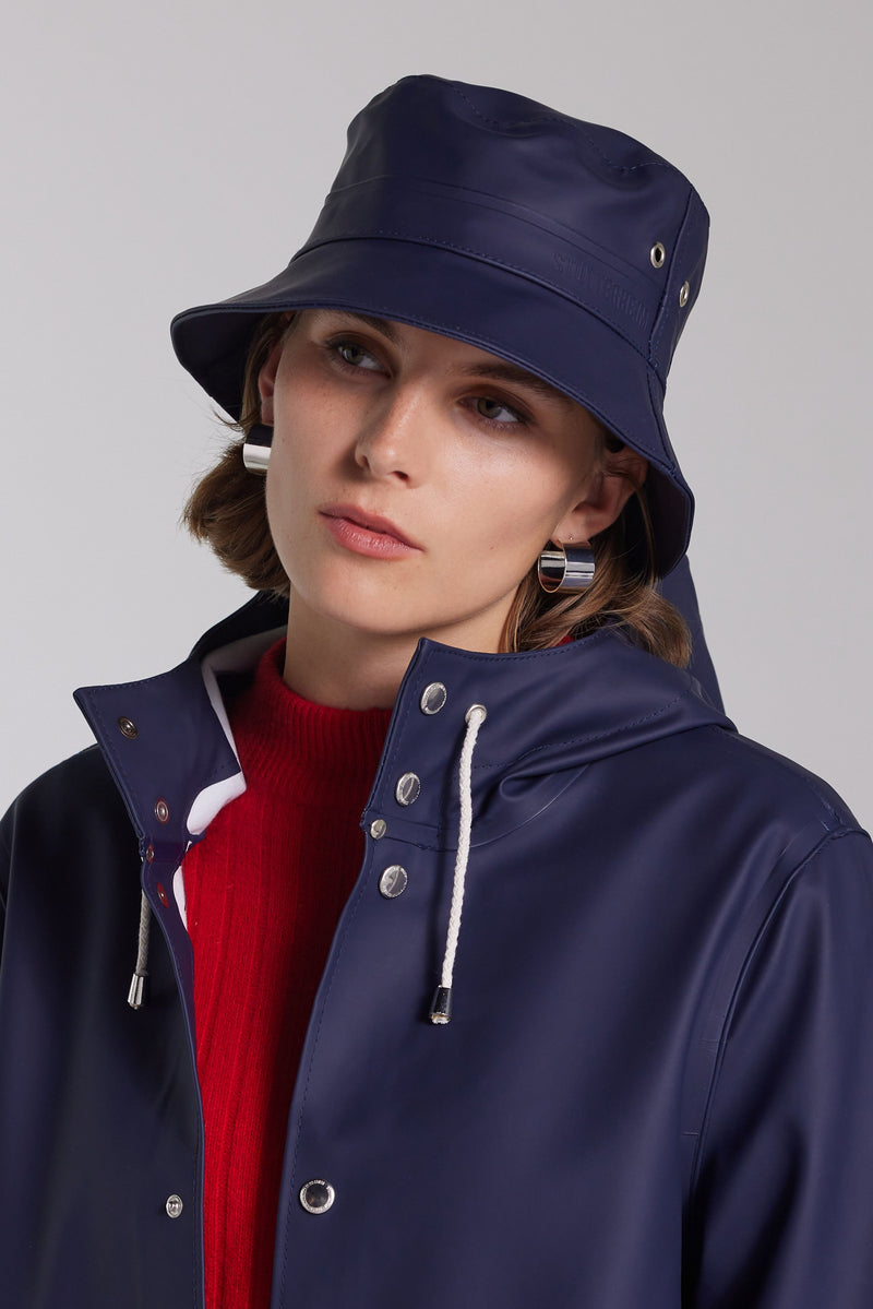 Stutterheim Beckholmen Bucket Hat Navy