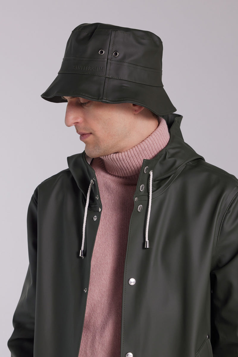 Stutterheim Beckholmen Bucket Hat Green