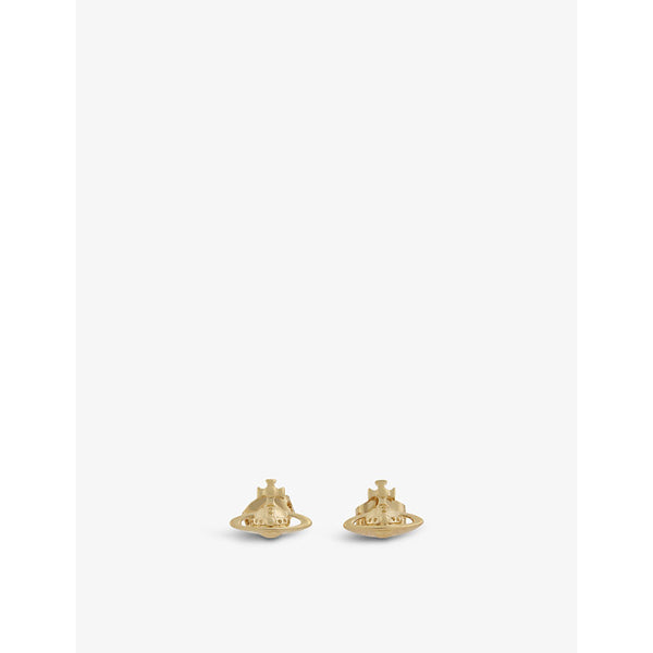  Vivienne Westwood Jewellery Lorelei silver-toned brass stud earrings