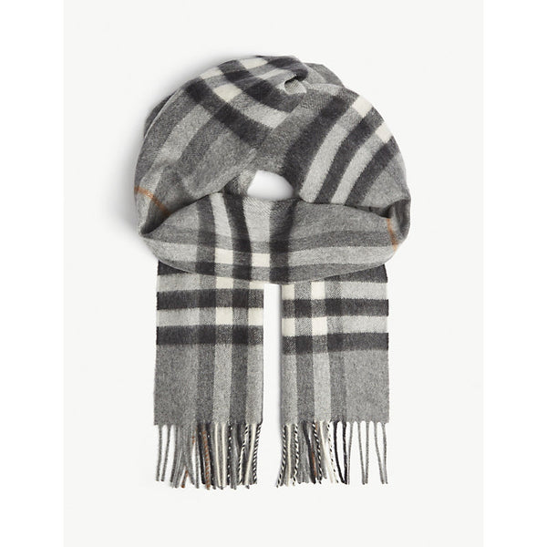 Burberry Giant check cashmere scarf