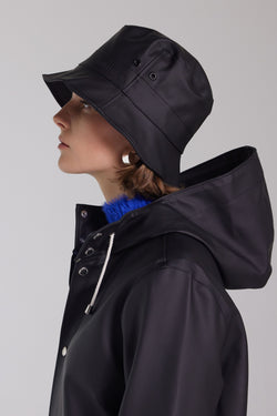 Stutterheim Beckholmen Bucket Hat Black