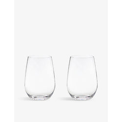 Riedel O glass wine tumblers set of two