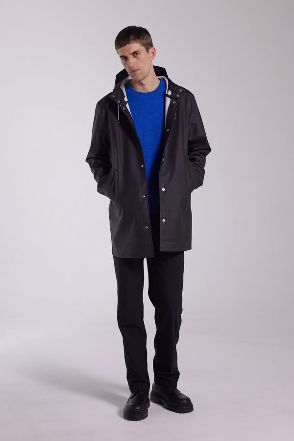 Stutterheim Stockholm Raincoat Black