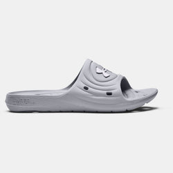 Under Armour Locker IV Slides Mod Gray Mod Gray White