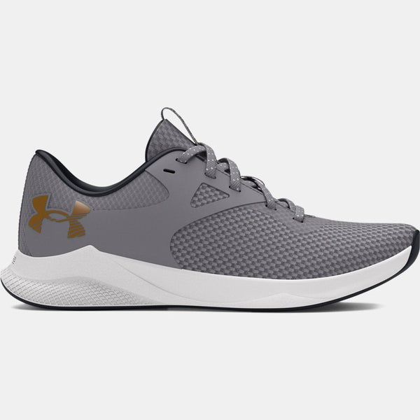 Under Armour Charged Aurora Training Shoes Titan Gray Black Metallic Coyote