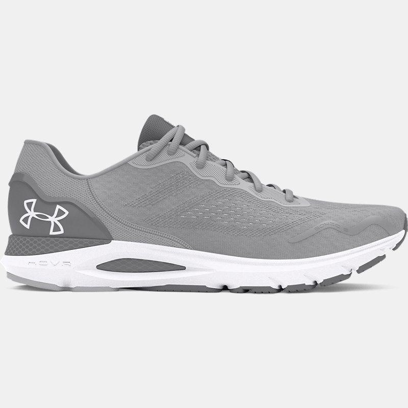 Under Armour HOVR™ Sonic Running Shoes Mod Gray Titan Gray White