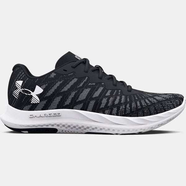 Under Armour Charged Breeze 2 Running Shoes Black Jet Gray White